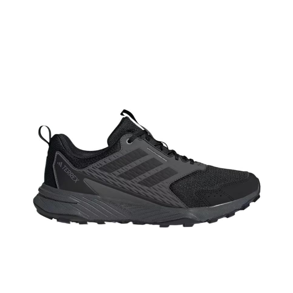 Кроссовки для бега Adidas Tracefinder Trail Удобные противоскользящие низкие беговые кроссовки для мужчин черные - изображение 2