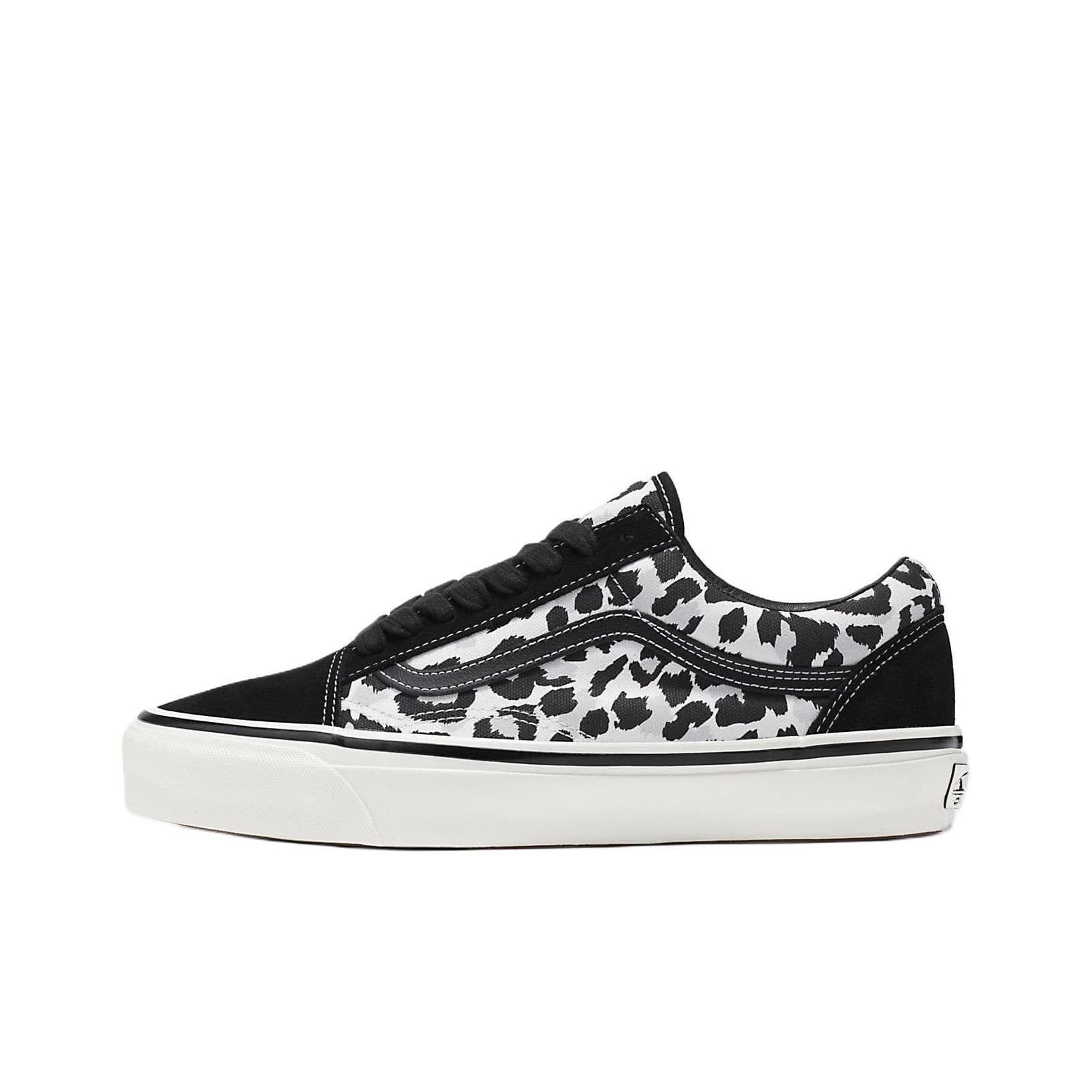 Кроссовки Vans Premium Old Skool Устойчивые к истиранию низкие скейтбордические кроссовки унисекс черно-белые - изображение 1
