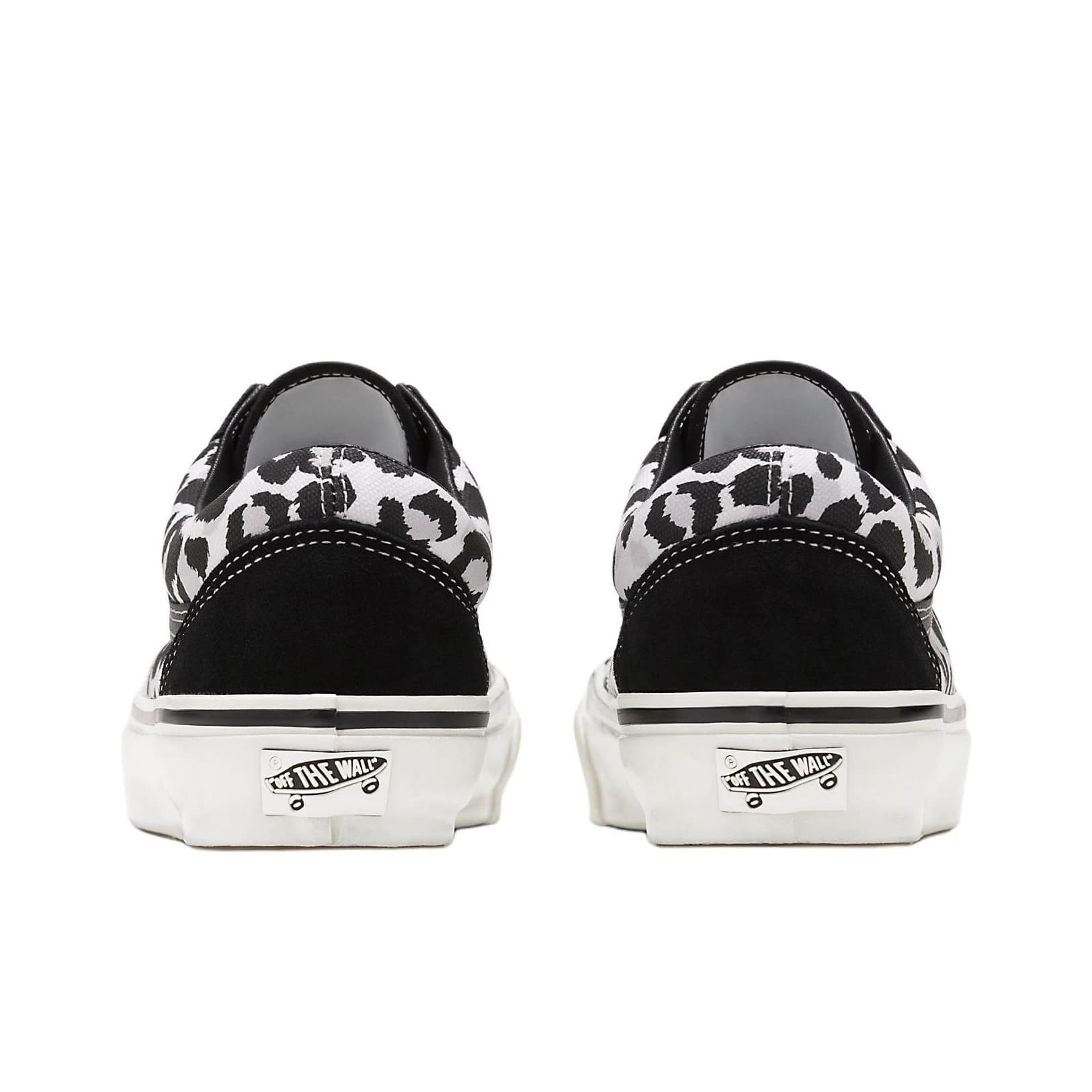 Кроссовки Vans Premium Old Skool Устойчивые к истиранию низкие скейтбордические кроссовки унисекс черно-белые - изображение 3