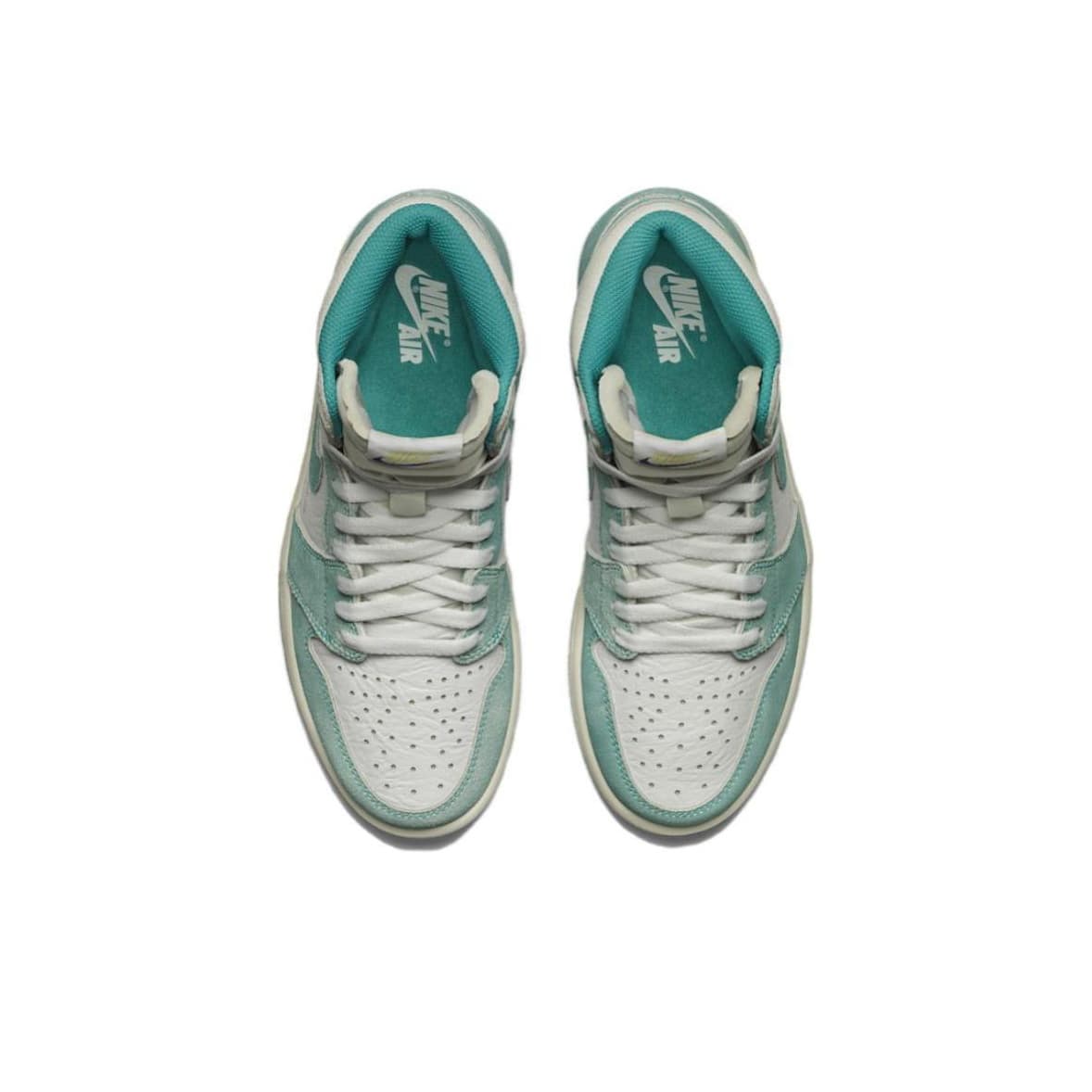Ретро баскетбольные кроссовки Jordan Air Jordan 1 "Turbo Green" 2019 - изображение 4