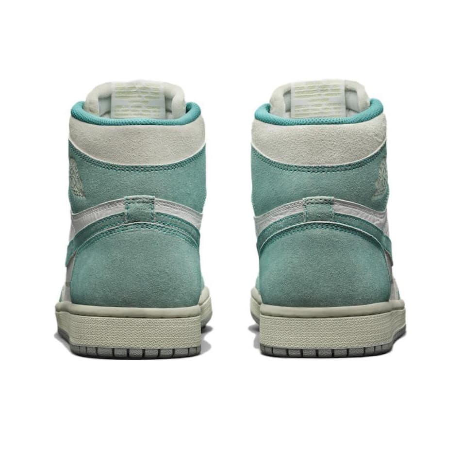 Ретро баскетбольные кроссовки Jordan Air Jordan 1 "Turbo Green" 2019 - изображение 5