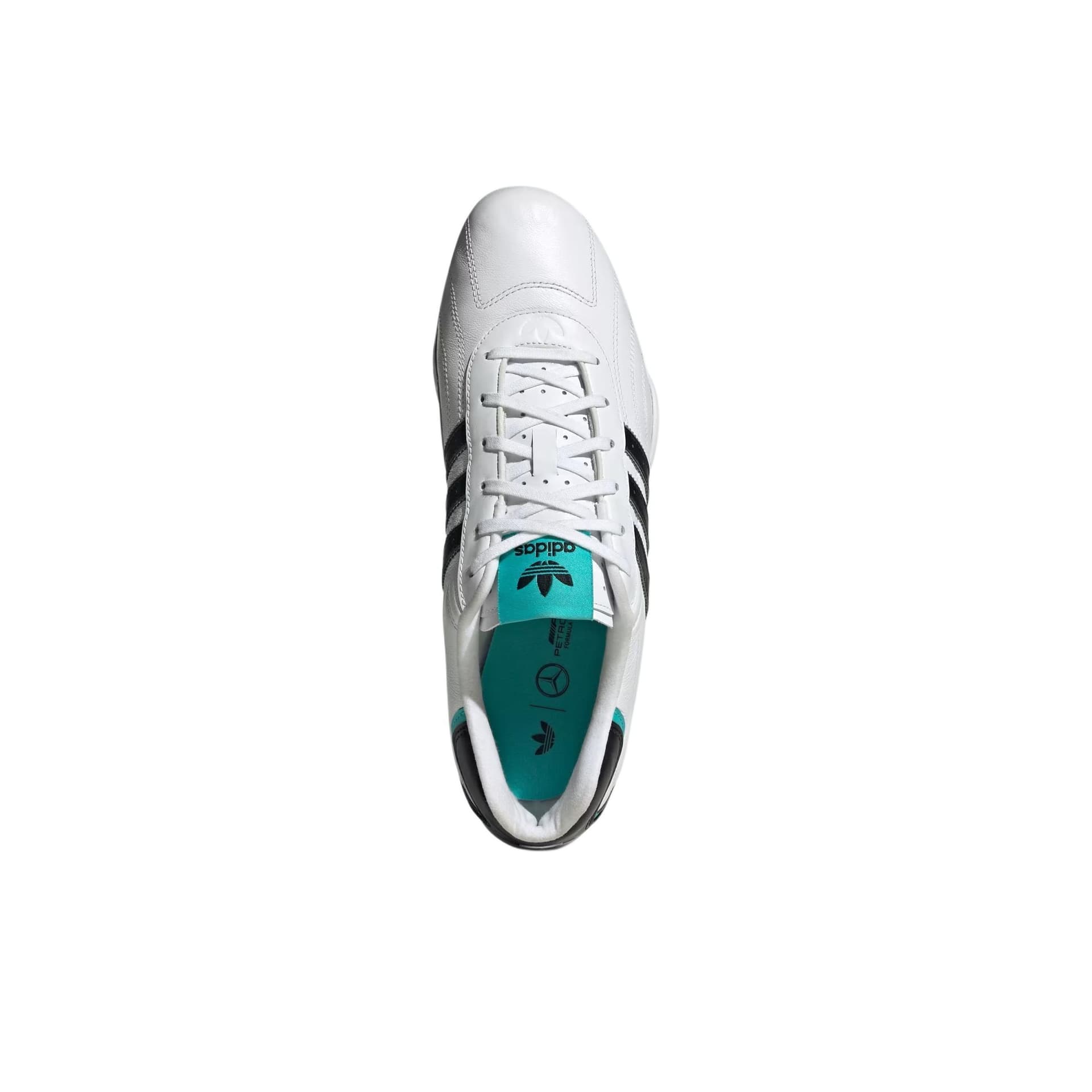 Кроссовки Adidas Originals x MERCEDES AMG PETRONAS F1 TEAM ADIRACER Low Топ Повседневная обувь Унисекс Белый - изображение 3