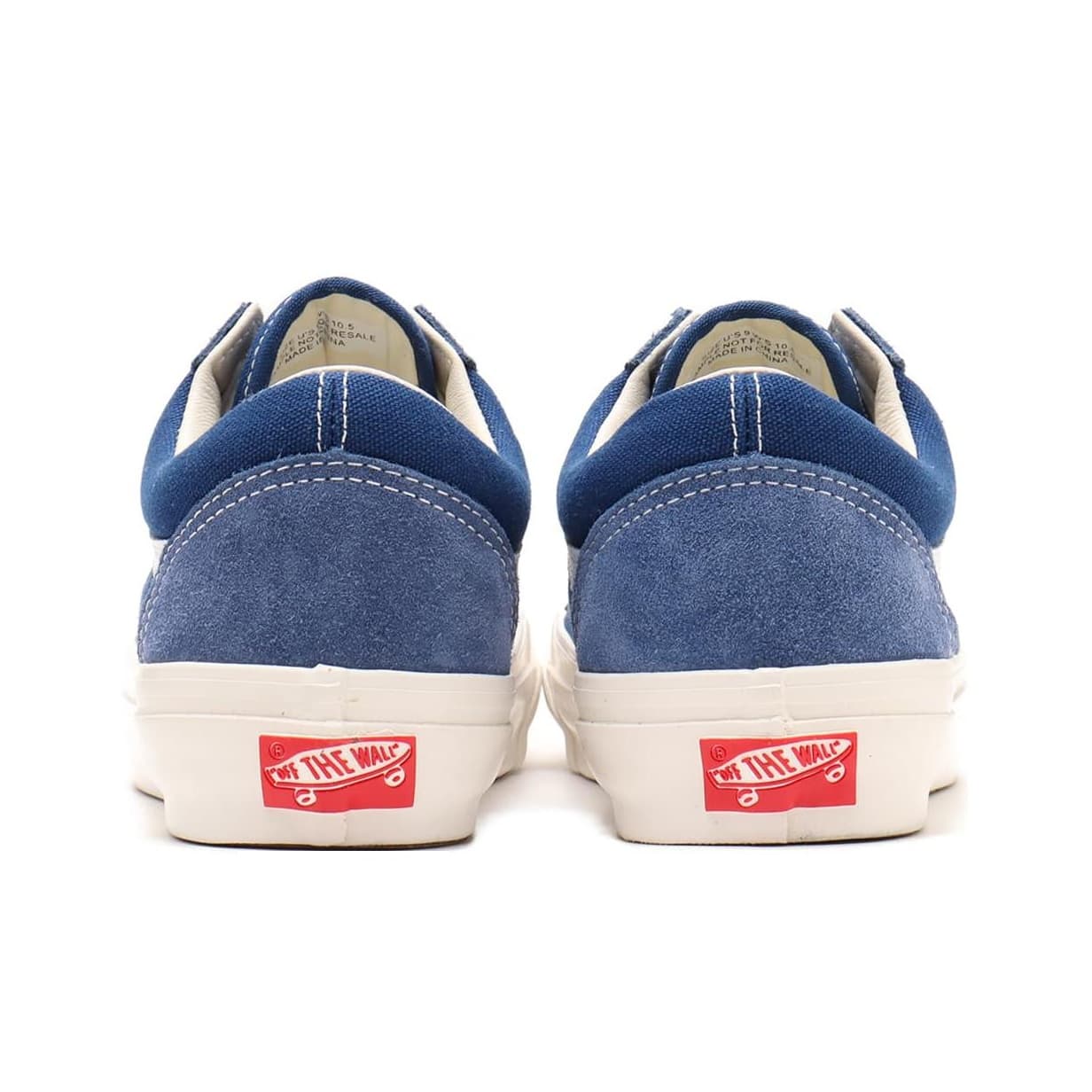 Кроссовки Vans Устойчивая к истиранию низкая обувь для скейтбординга унисекс синего цвета - изображение 5
