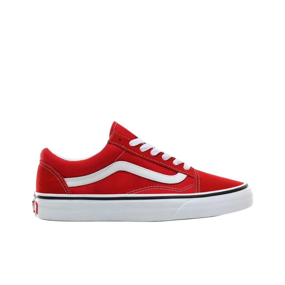Кроссовки Vans Old Skool Устойчивая к истиранию Низкая Скейтборд Обувь Унисекс Красная - изображение 2