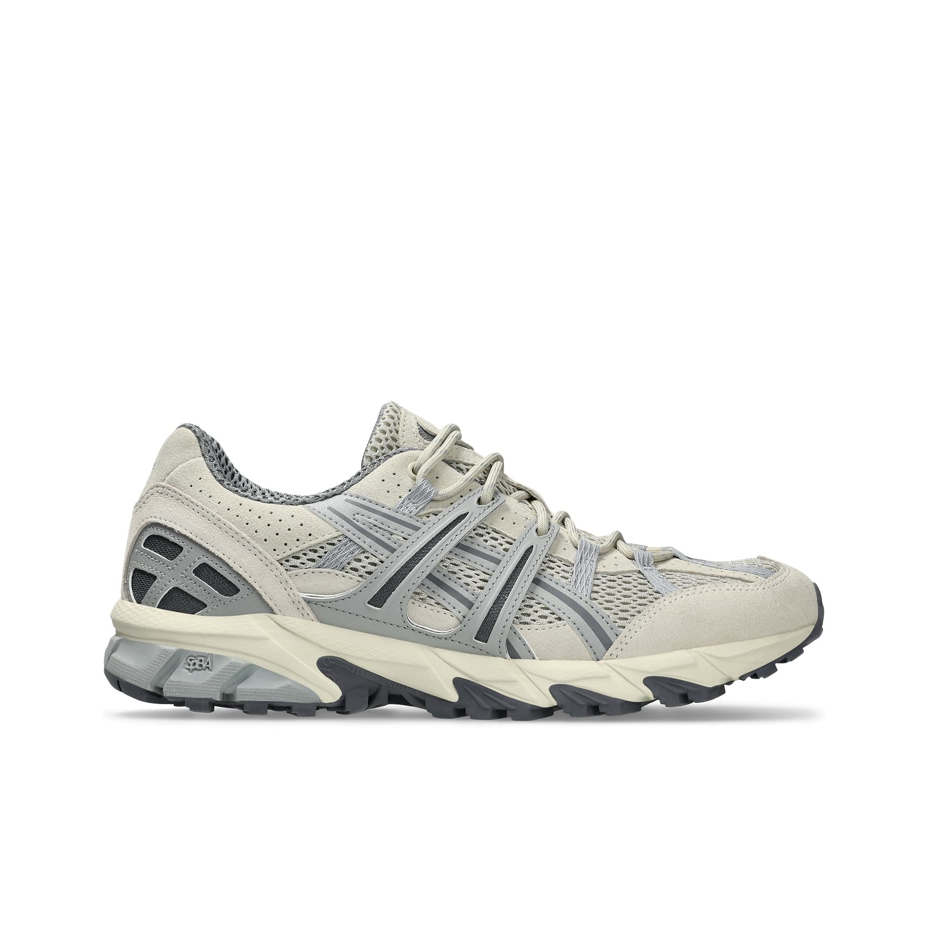 Кроссовки ASICS Gel Sonoma 15 50 Амортизация Низкий Верх Повседневная Обувь Унисекс Серый Белый - изображение 2