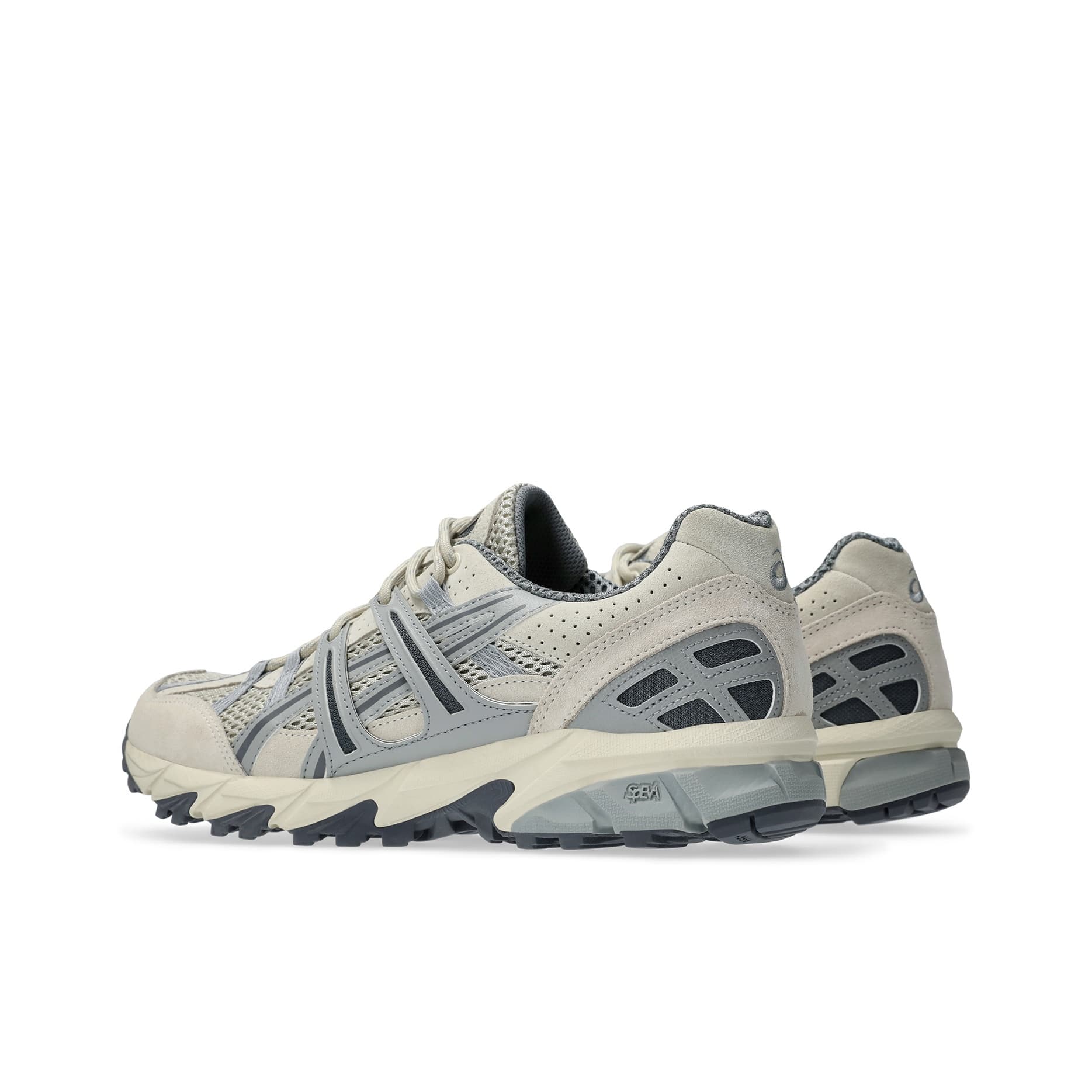 Кроссовки ASICS Gel Sonoma 15 50 Амортизация Низкий Верх Повседневная Обувь Унисекс Серый Белый - изображение 4