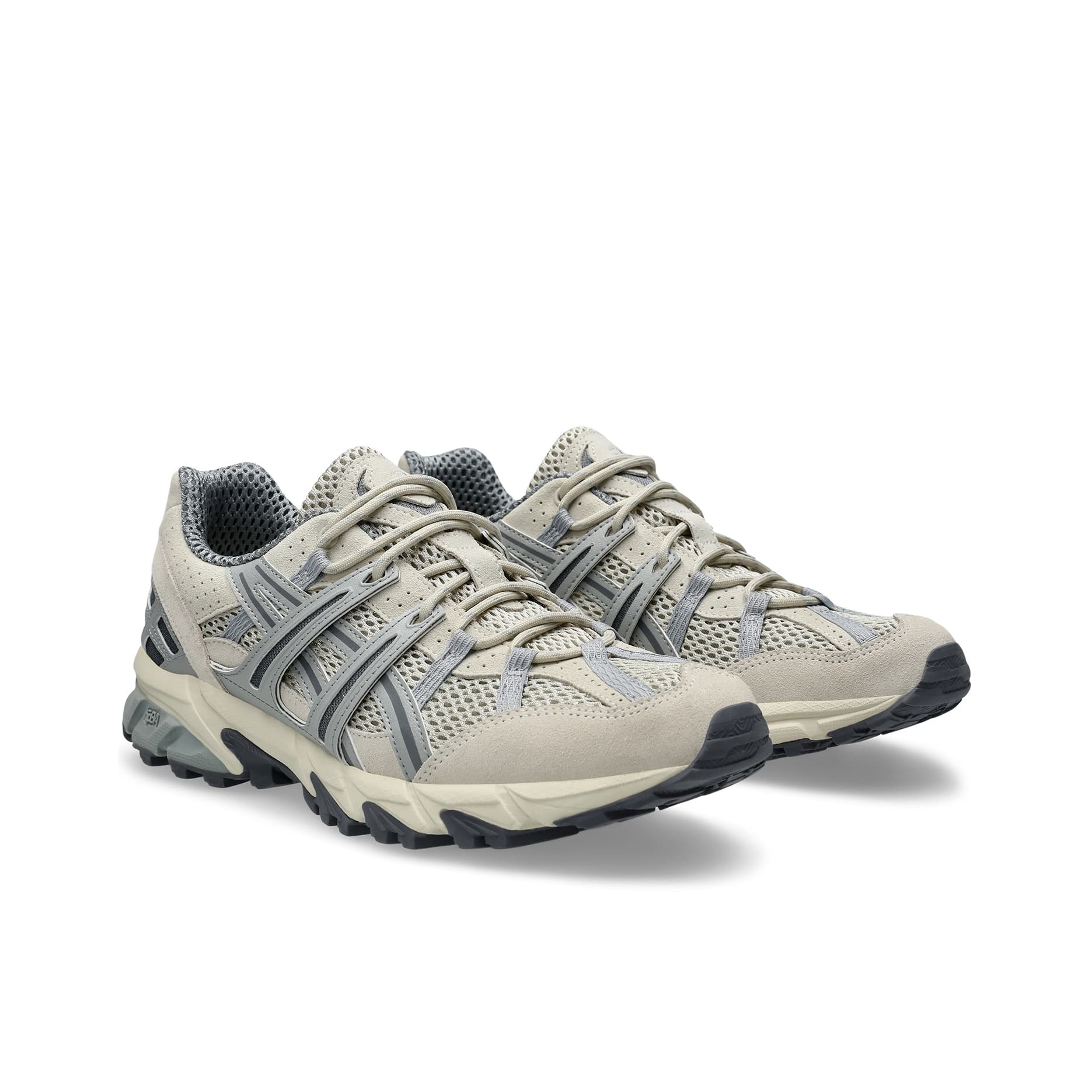 Кроссовки ASICS Gel Sonoma 15 50 Амортизация Низкий Верх Повседневная Обувь Унисекс Серый Белый - изображение 3