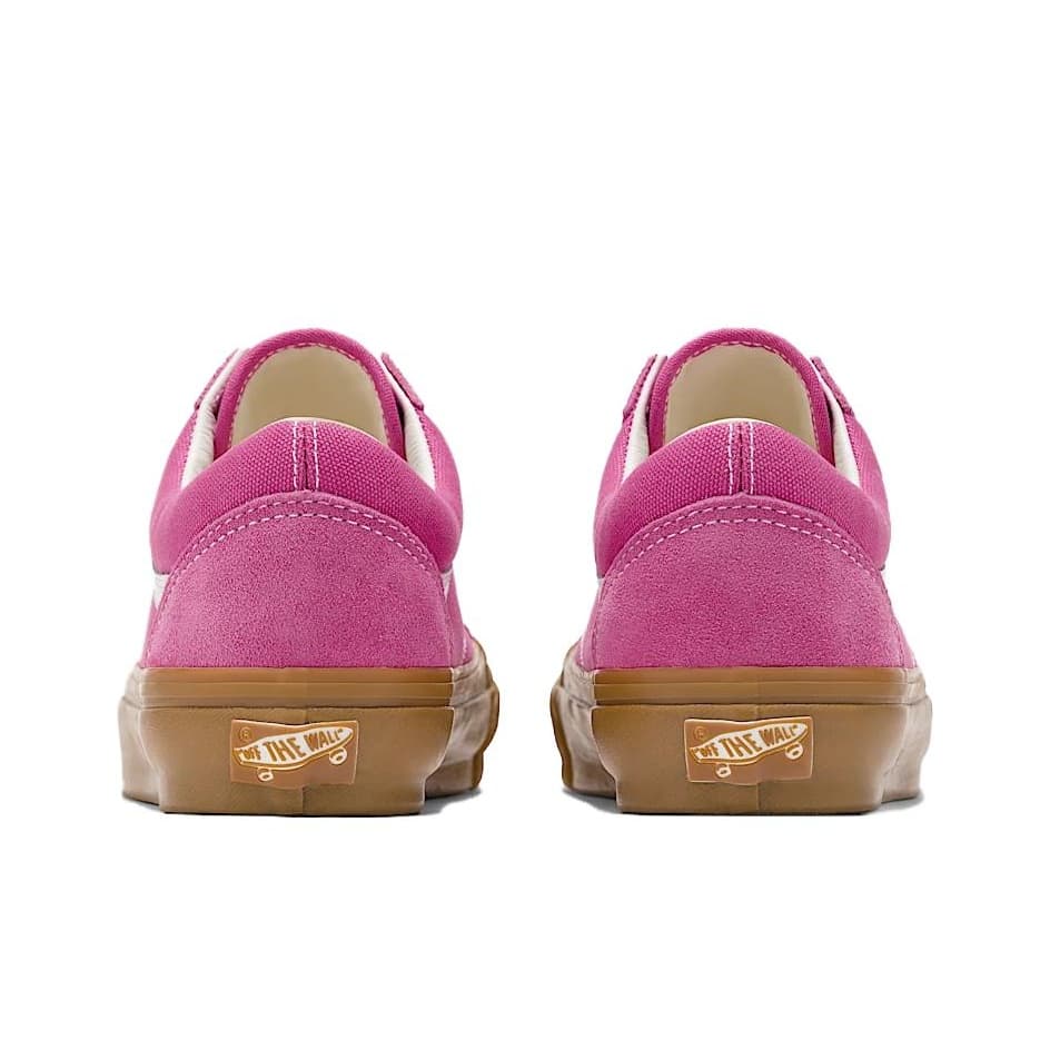 Кроссовки VANS Premium Old Skool Холст Замша Низкие Кеды Скейтборд Обувь Унисекс Фуксия - изображение 3