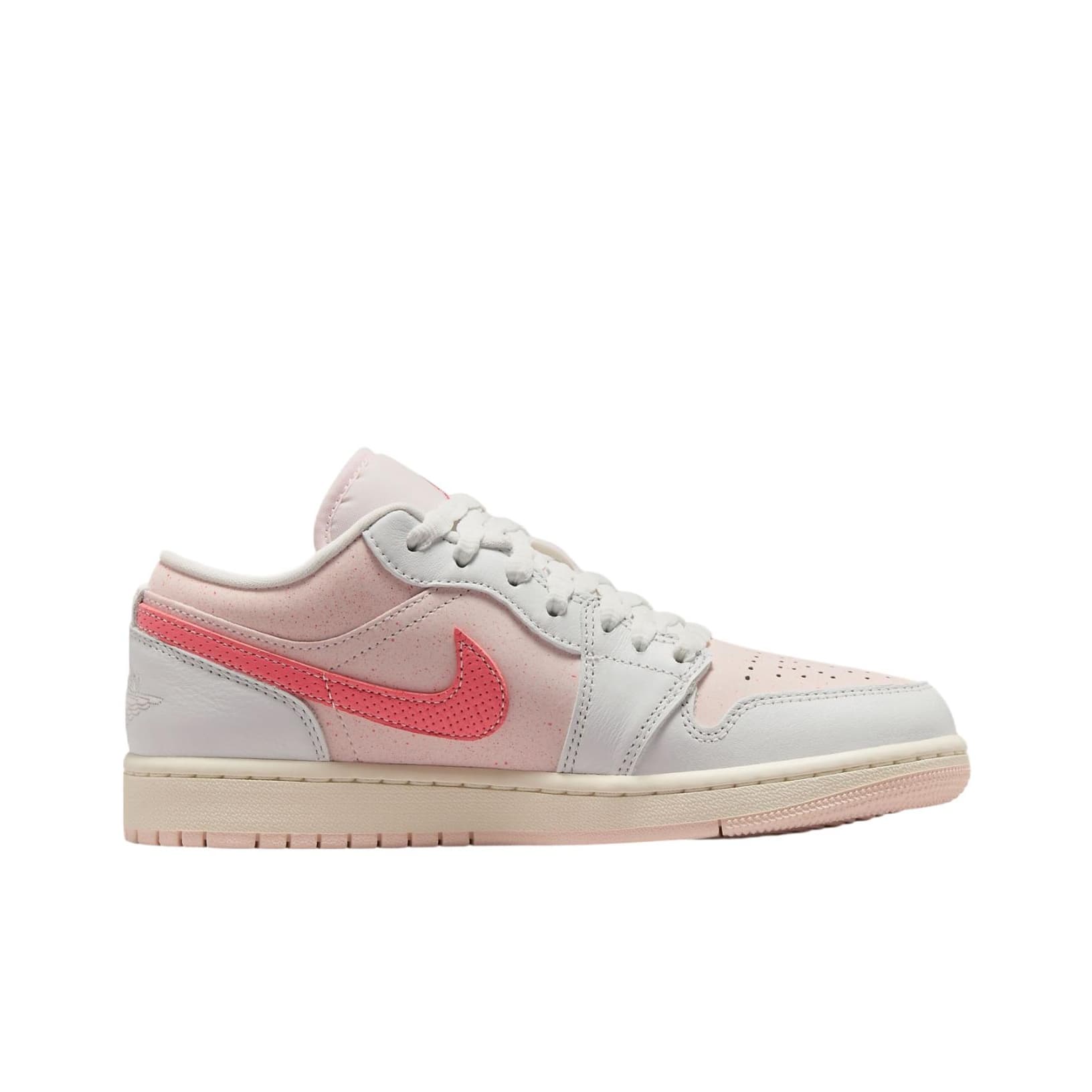 Ретро баскетбольные кроссовки Jordan Air Jordan 1 Кожа Противоскользящие Устойчивые к истиранию Низкие Баскетбольные Кроссовки Женские - изображение 2