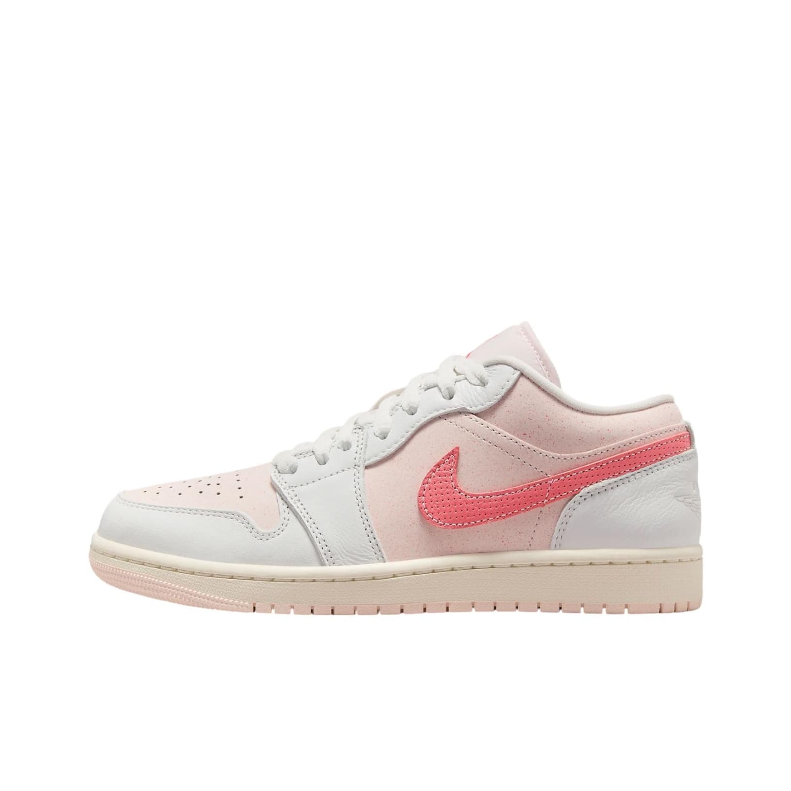 Ретро баскетбольные кроссовки Jordan Air Jordan 1 Кожа Противоскользящие Устойчивые к истиранию Низкие Баскетбольные Кроссовки Женские - изображение 1