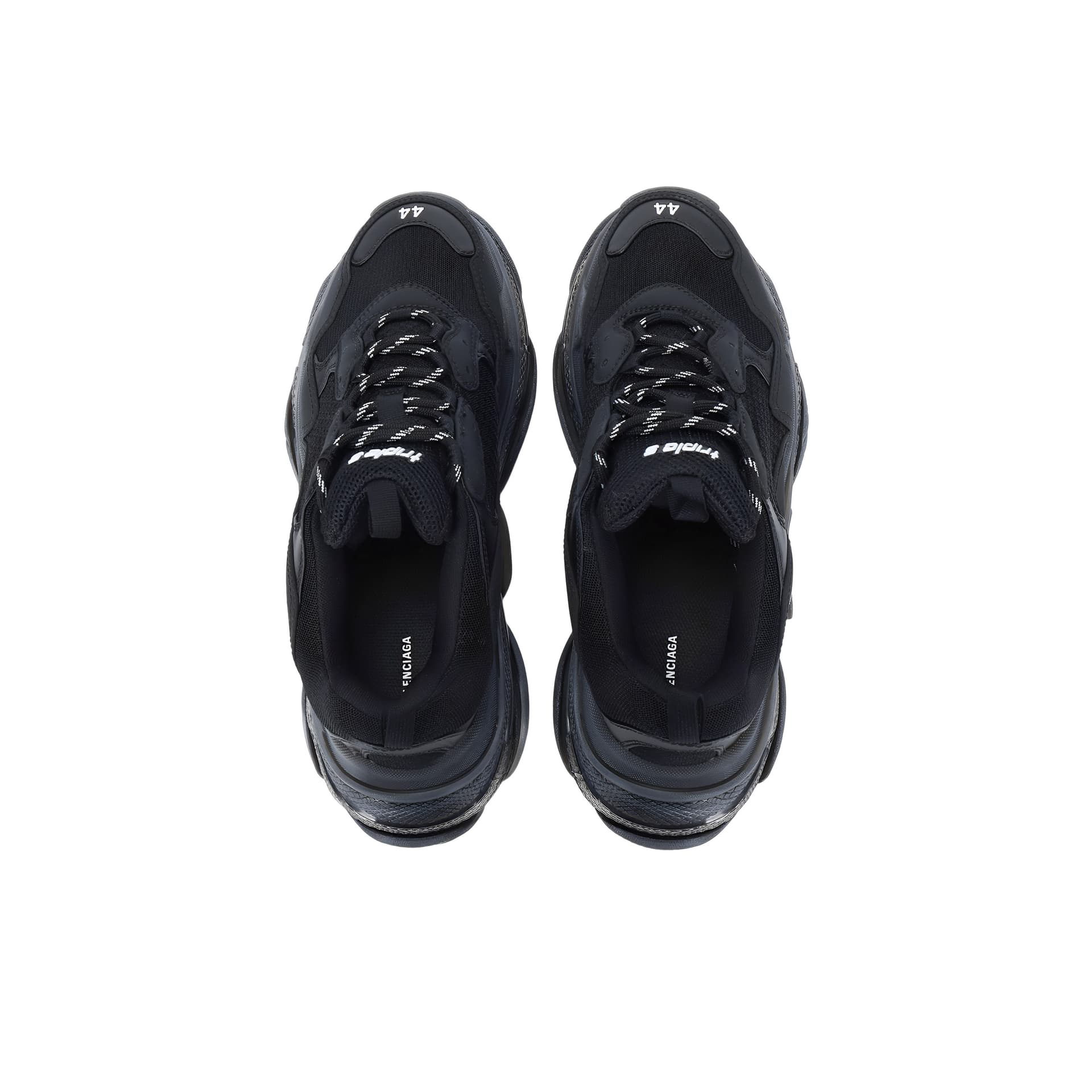 Кроссовки Balenciaga Triple S Black - изображение 3