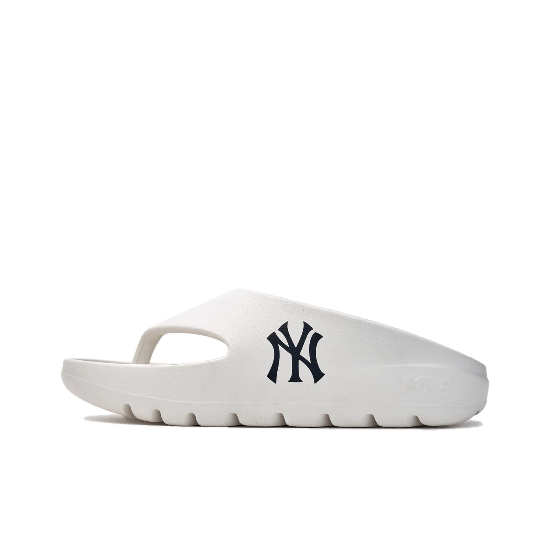 Шлёпанцы MLB New York Yankees Устойчивые к истиранию противоскользящие унисекс белые шлепанцы - изображение 1