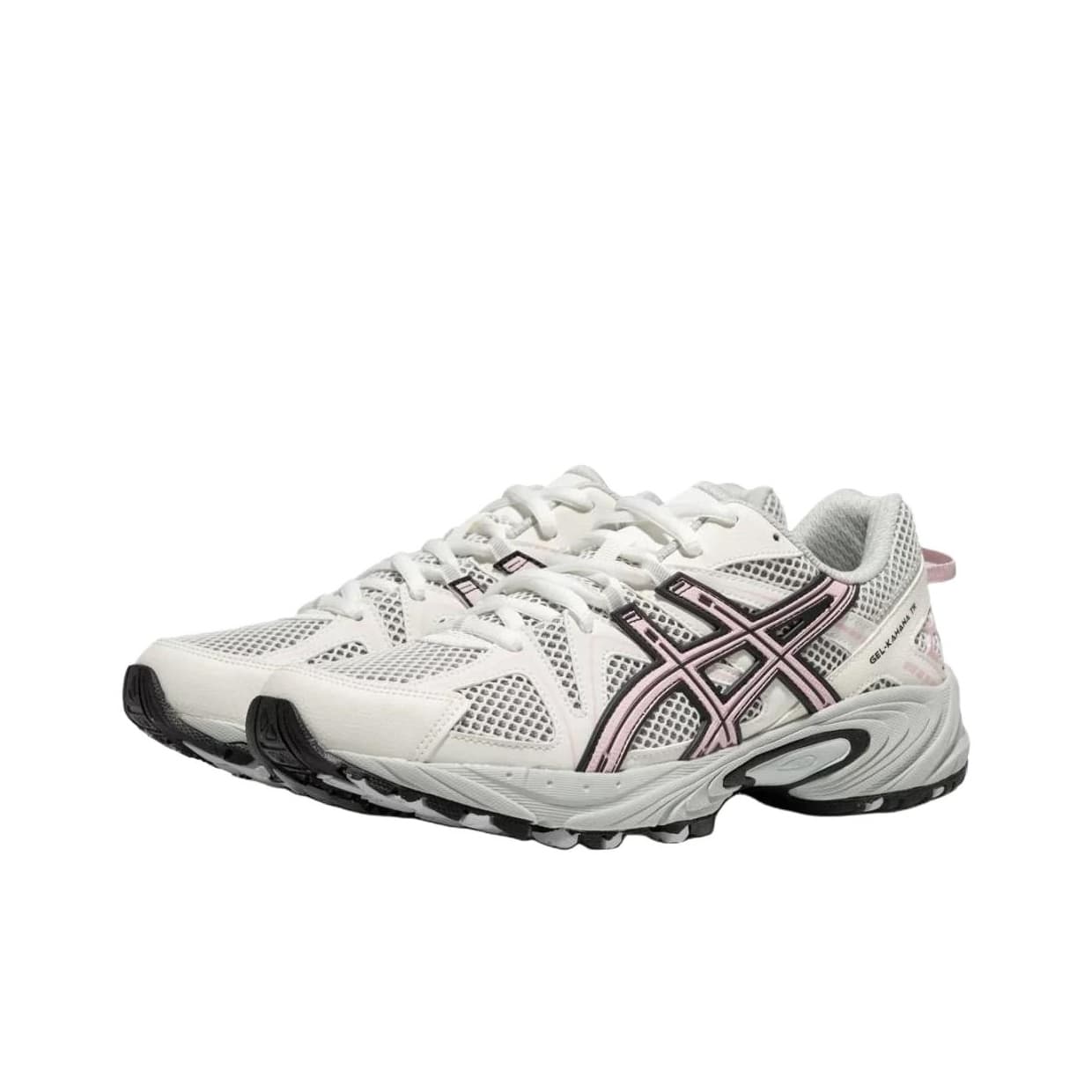 Кроссовки Asics Gel Kahana TR Текстиль Синтетическая кожа Низкий верх Повседневная обувь Женская Белый Розовый - изображение 2