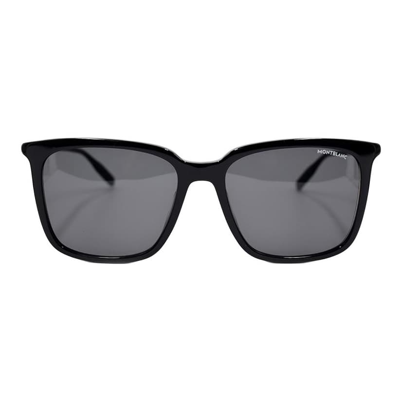 Солнцезащитные очки Montblanc Hexagonal Star Entry Sunglasses Black - изображение 2