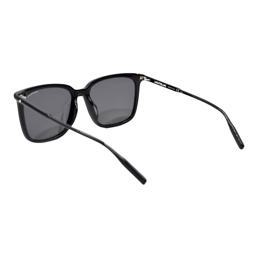 Солнцезащитные очки Montblanc Hexagonal Star Entry Sunglasses Black - изображение 3