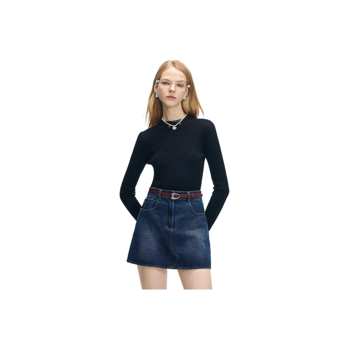 Кофта JORYAweekend Трикотаж Женский Черный - изображение 1