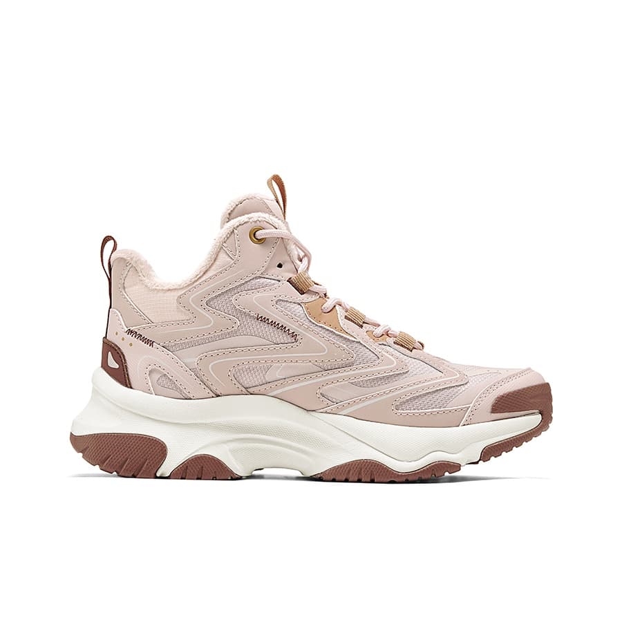 Кроссовки Skechers MID Топ Повседневная обувь Женская Коричневая - изображение 2