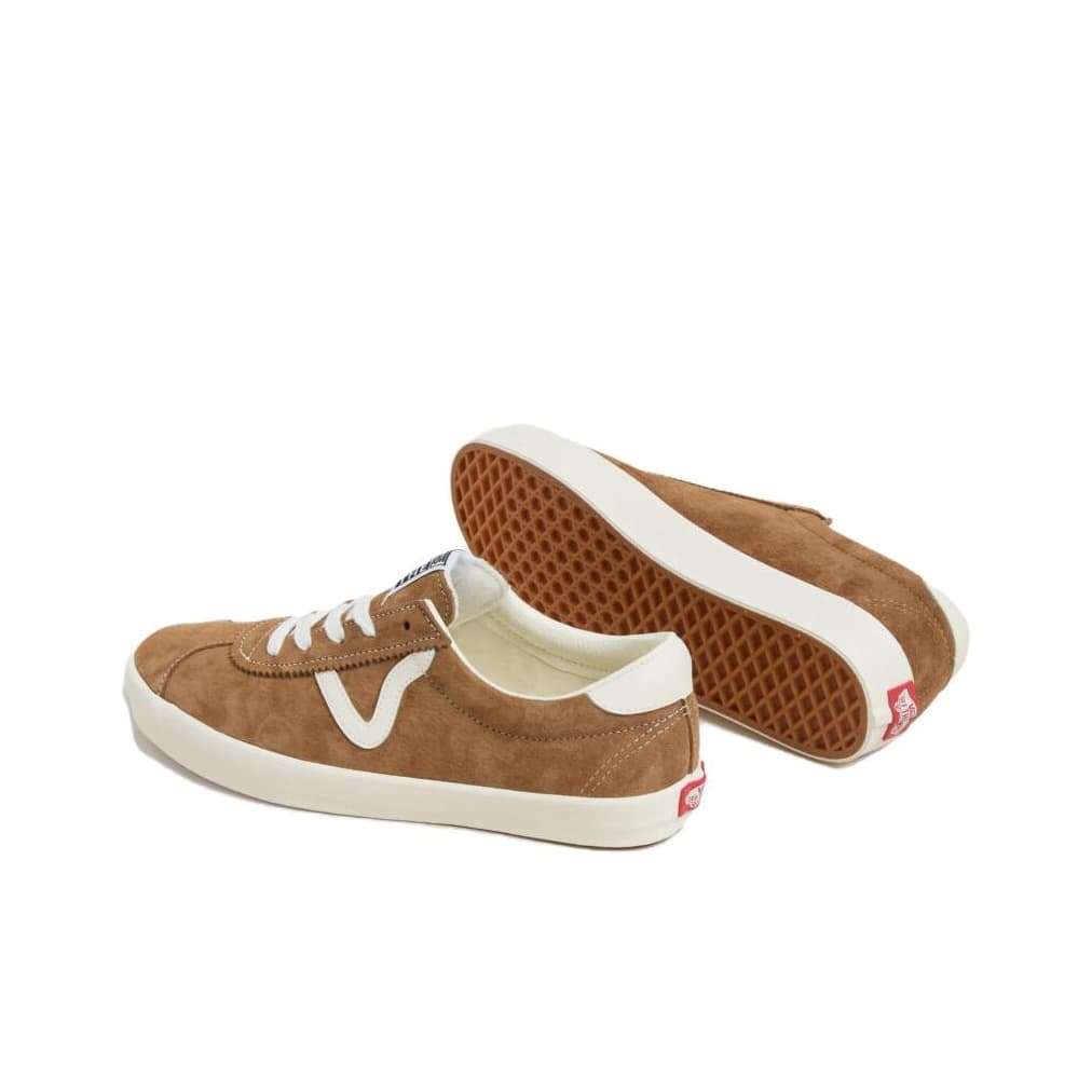 Кроссовки Vans Устойчивая к истиранию низкая обувь для скейтбординга унисекс коричневого цвета - изображение 4