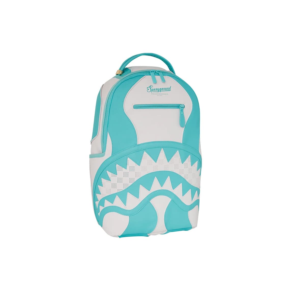 Рюкзак SPRAYGROUND Рюкзак из ПВХ Унисекс Светлый Аква Синий - изображение 3