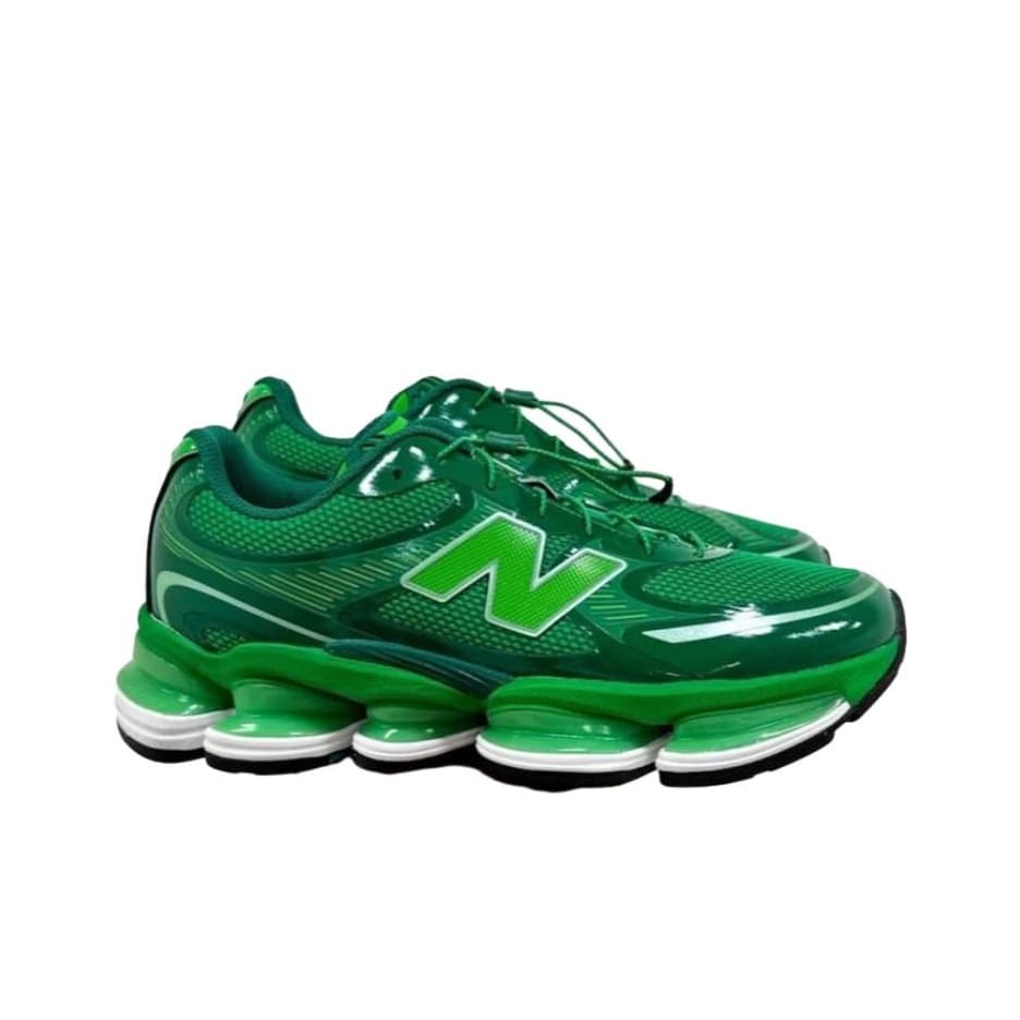 Кроссовки для бега New Balance ABZORB 2000 Амортизация Дышащие Беговые кроссовки Унисекс Зеленые - изображение 3
