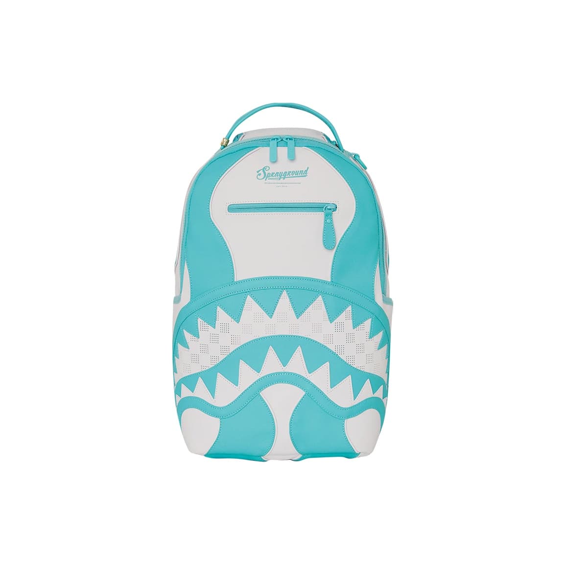 Рюкзак SPRAYGROUND Рюкзак из ПВХ Унисекс Светлый Аква Синий - изображение 2