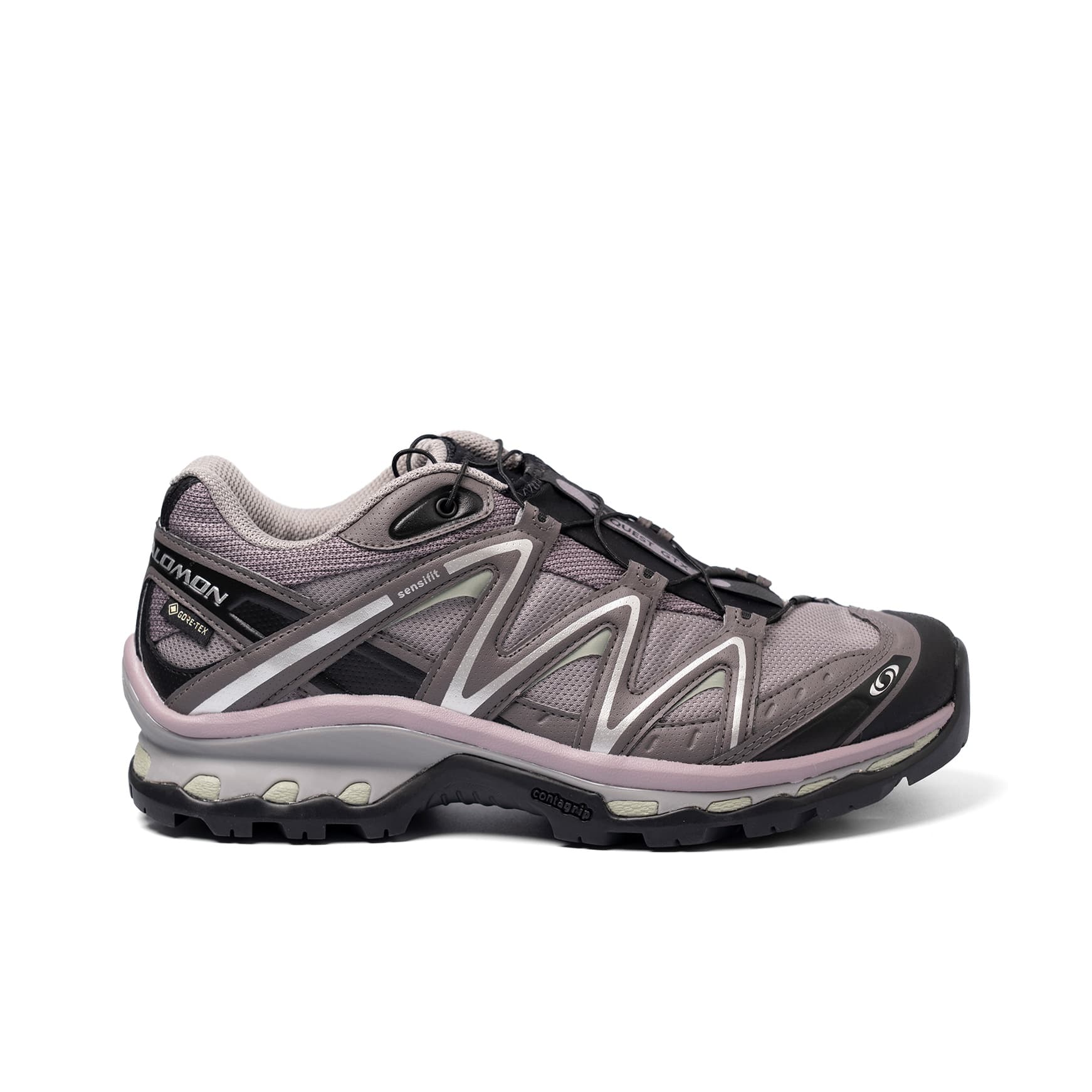 Кроссовки для бега SALOMON XT Quest Водонепроницаемый Low Топ Повседневные кроссовки для бега Унисекс Sea-Gull Тауповый Черный - изображение 2