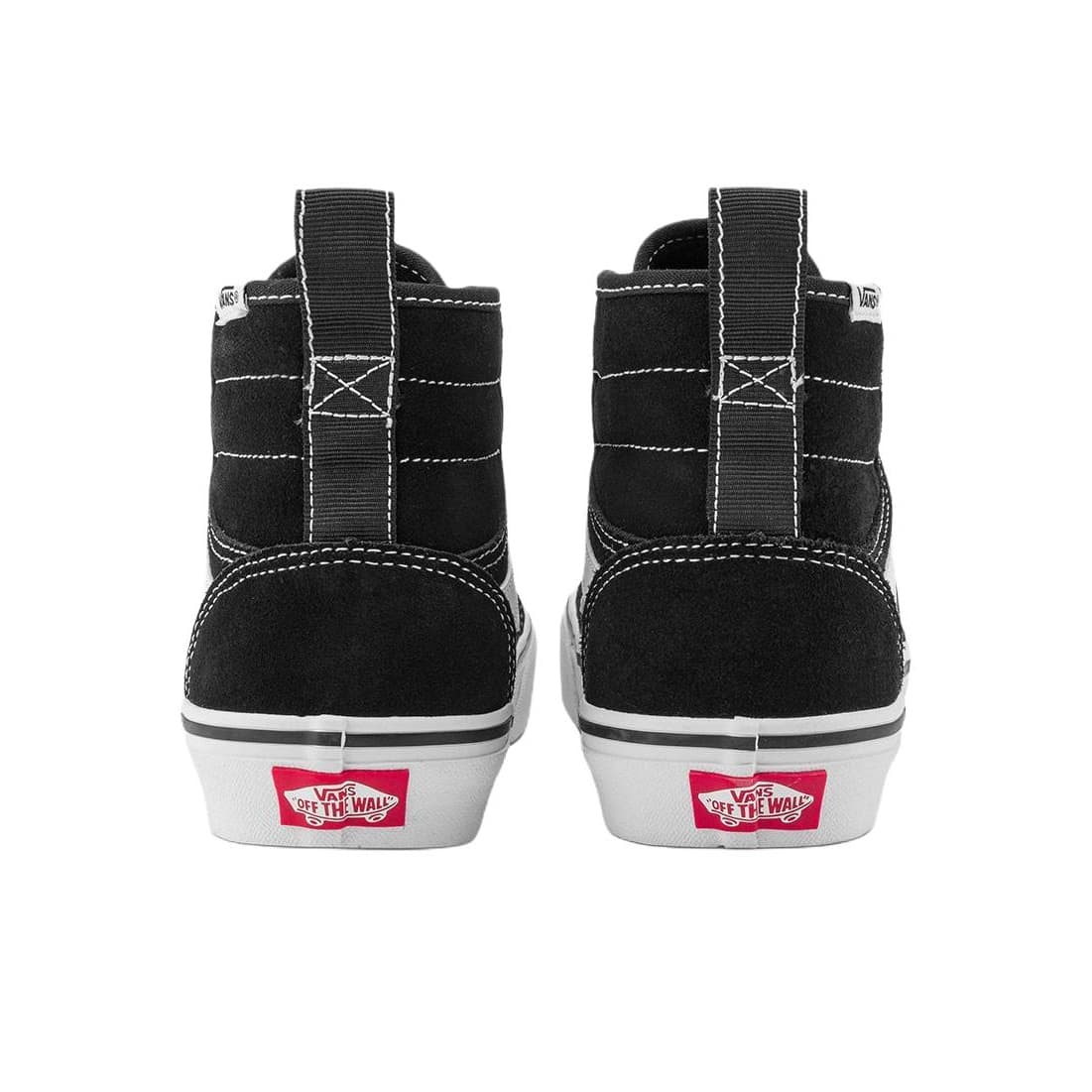Кроссовки Vans Ashwood Hi Высокие Кроссовки для скейтбординга Женские Черно-белые - изображение 4