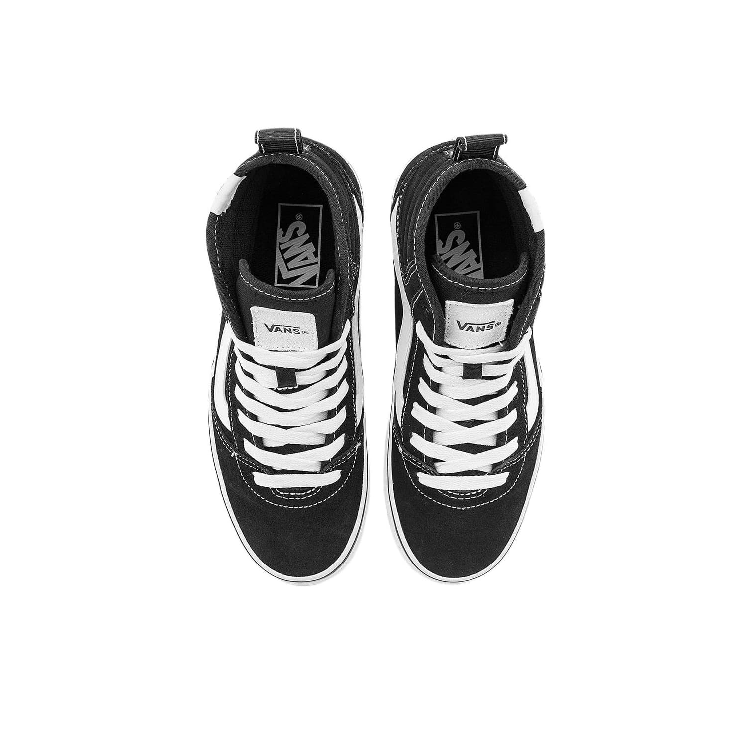 Кроссовки Vans Ashwood Hi Высокие Кроссовки для скейтбординга Женские Черно-белые - изображение 3