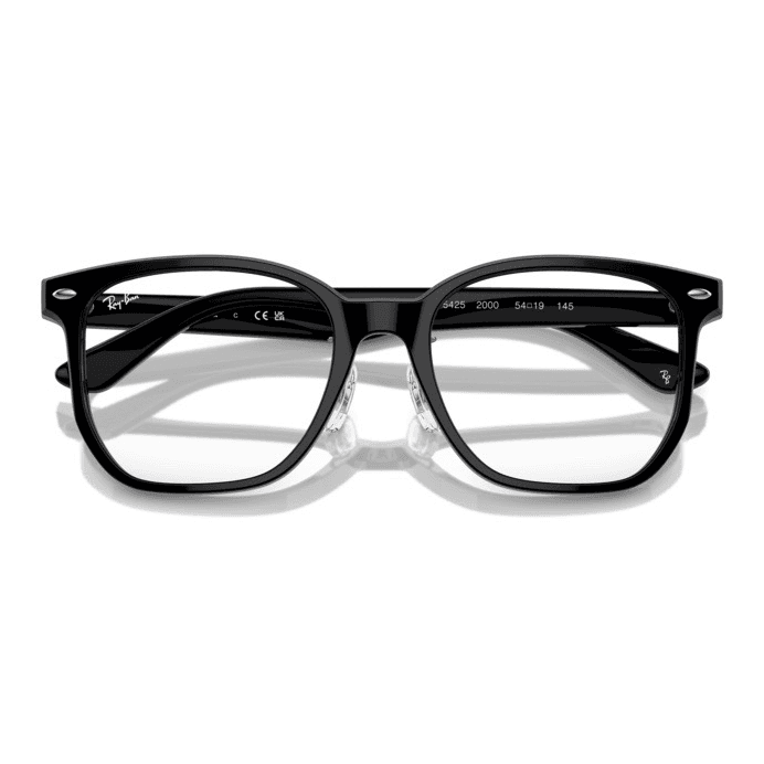 Оправа RayBan Квадратная форма Оправы для очков Унисекс Черный - изображение 5
