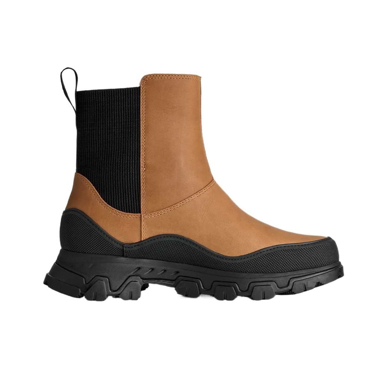 Ботинки челси UGG Короткий Челси Женские Коричневый - изображение 2