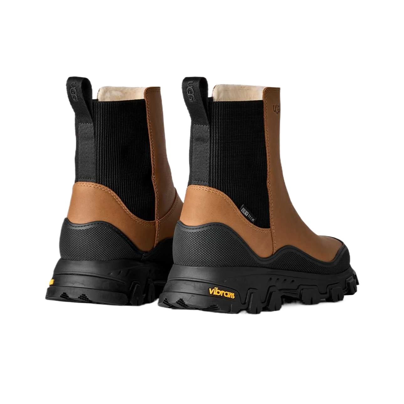 Ботинки челси UGG Короткий Челси Женские Коричневый - изображение 3