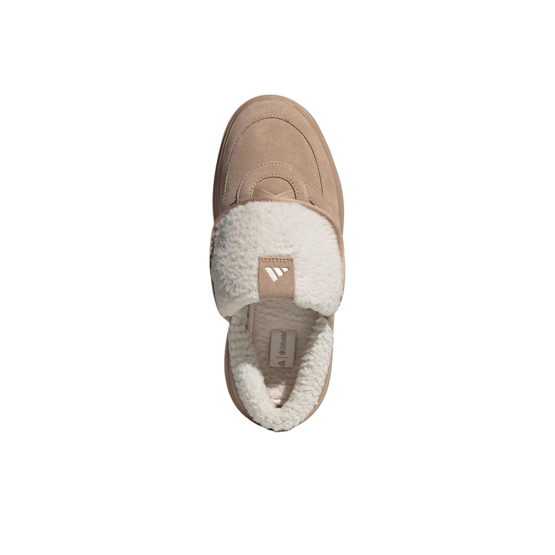 Кроссовки Adidas GRAND COURT Повседневная обувь Женская Светло-Коричневая - изображение 3