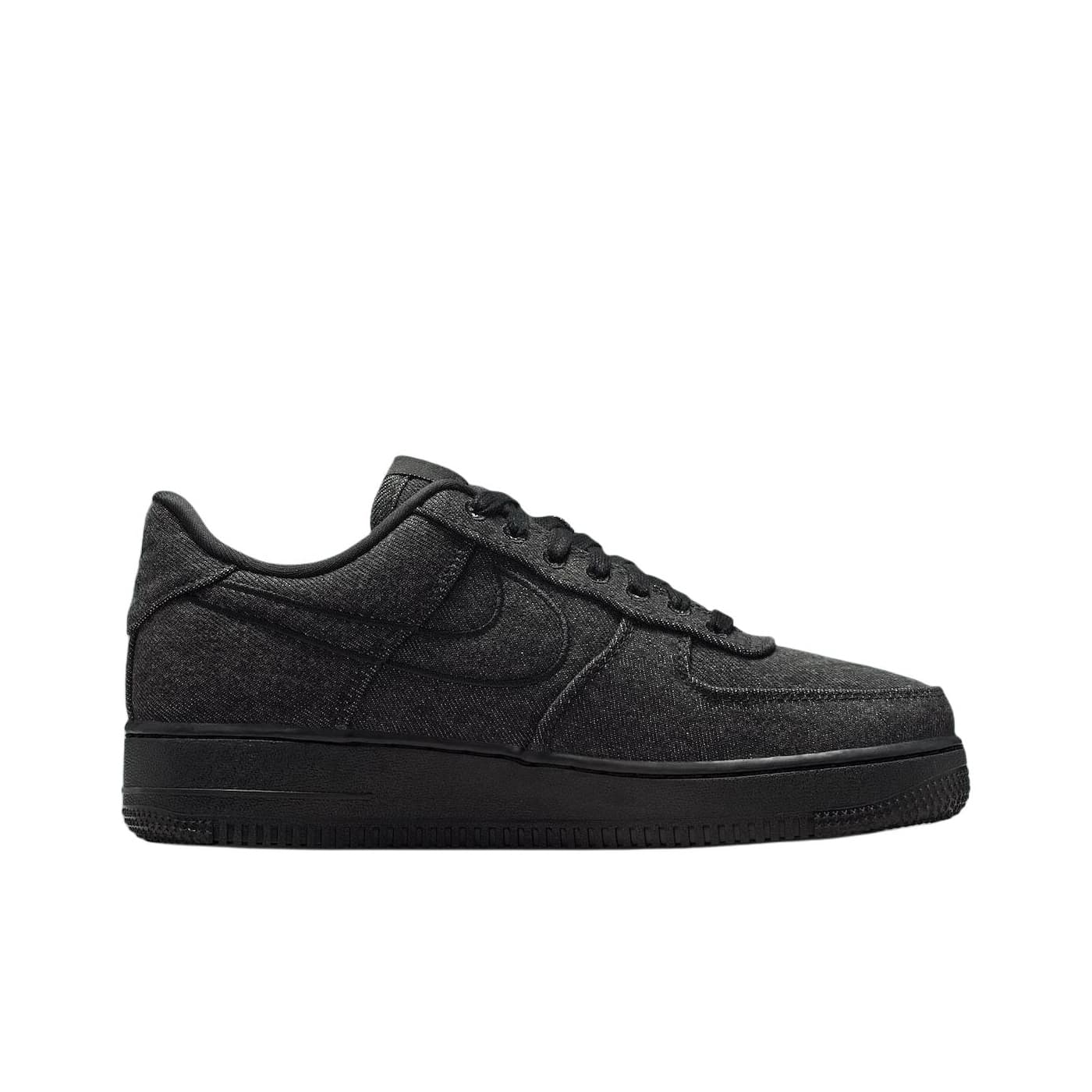 Кроссовки Nike Air Force 1 Амортизация Легкий Низкий Топ Скейтборд Кроссовки Женские Черные - изображение 2