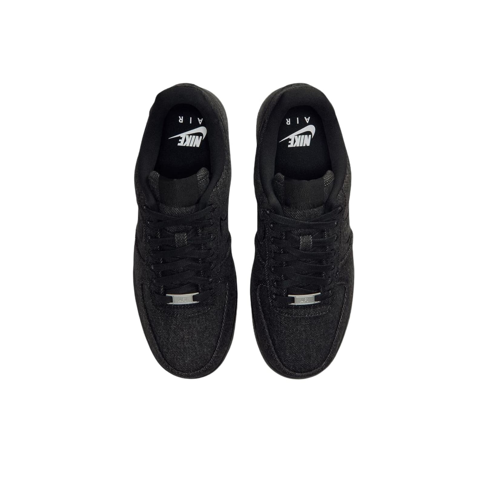 Кроссовки Nike Air Force 1 Амортизация Легкий Низкий Топ Скейтборд Кроссовки Женские Черные - изображение 4