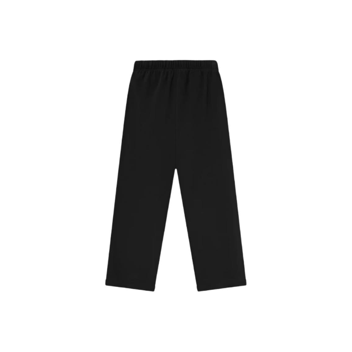 Штаны Fear of God ESSENTIALS SS25 Lounge Флис Свитшот Глубокий Черный Повседневные Штаны Мужские - изображение 2