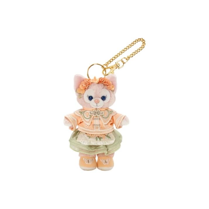 Disney x DISNEYLAND Duffy Floral Dreamy Collection Линабелл Ключница Милый Стиль Плюшевые Брелоки Шанхай Дисней - изображение 1