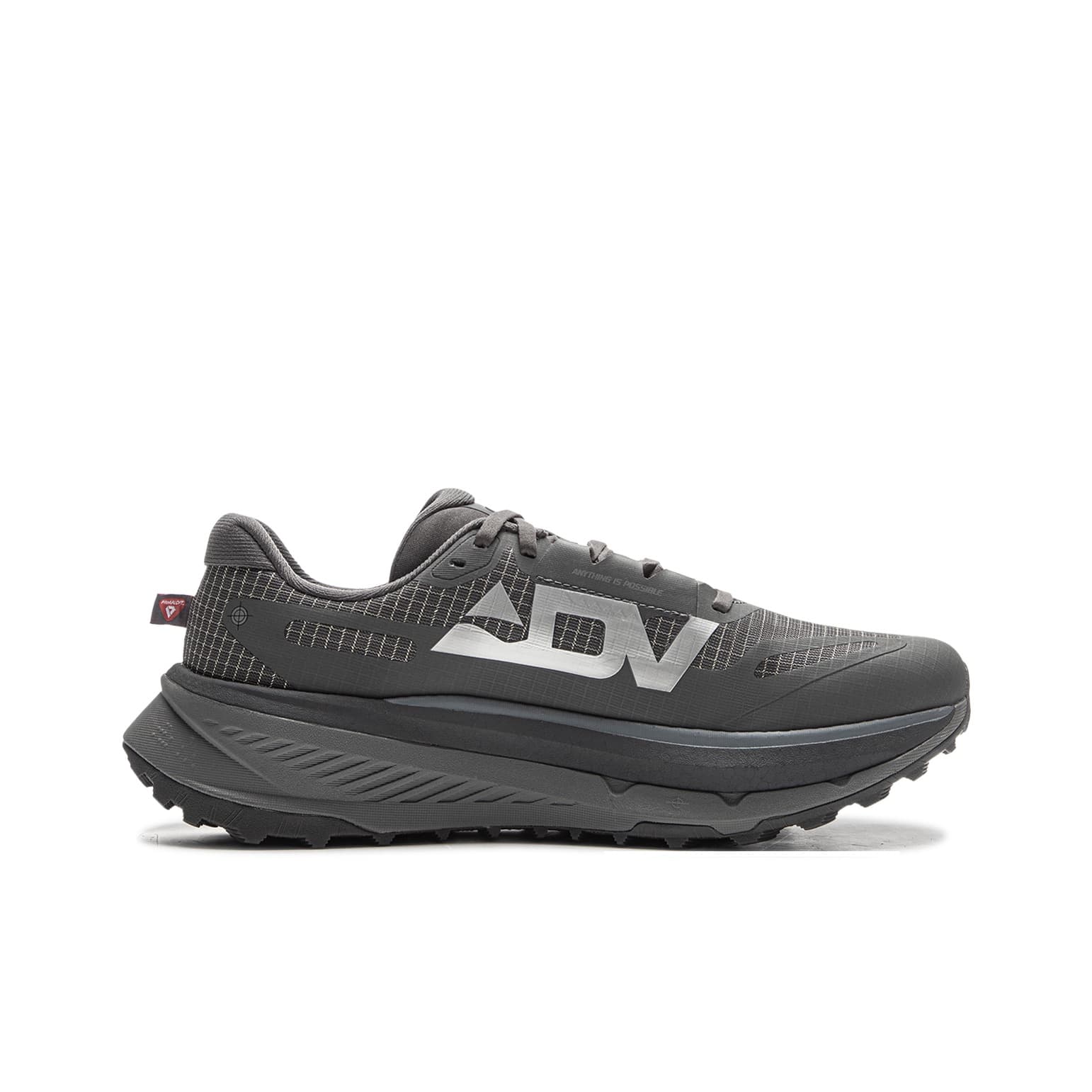 Кроссовки для бега Li NING Dilu 2 Low Топ Повседневные кроссовки для бега Мужской Уголь Дымчато-серый - изображение 2