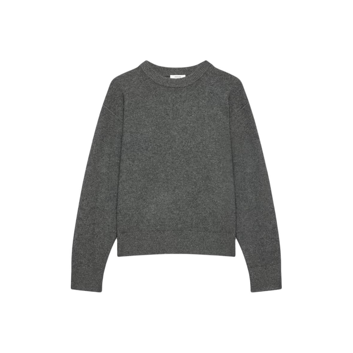 Aritzia FW25 Essential Плюшевый круглый узор расслабленный средний плюшевый круглый узор свитер - изображение 1