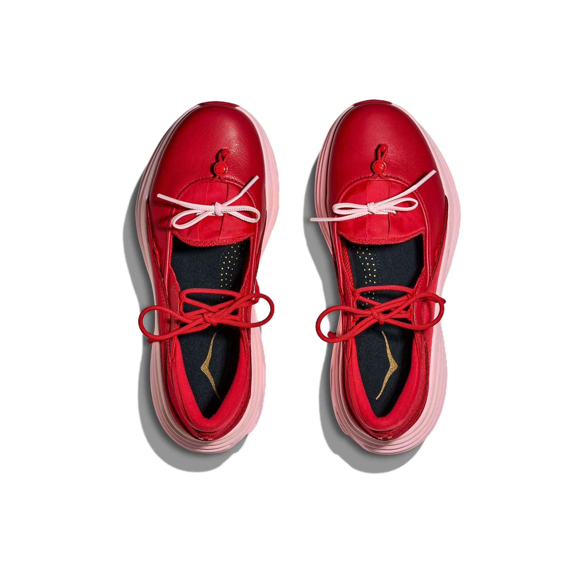 HOKA ONE ONE Bondi Платформа Туфли Мэри Джейн Женские Красно-розовый - изображение 4