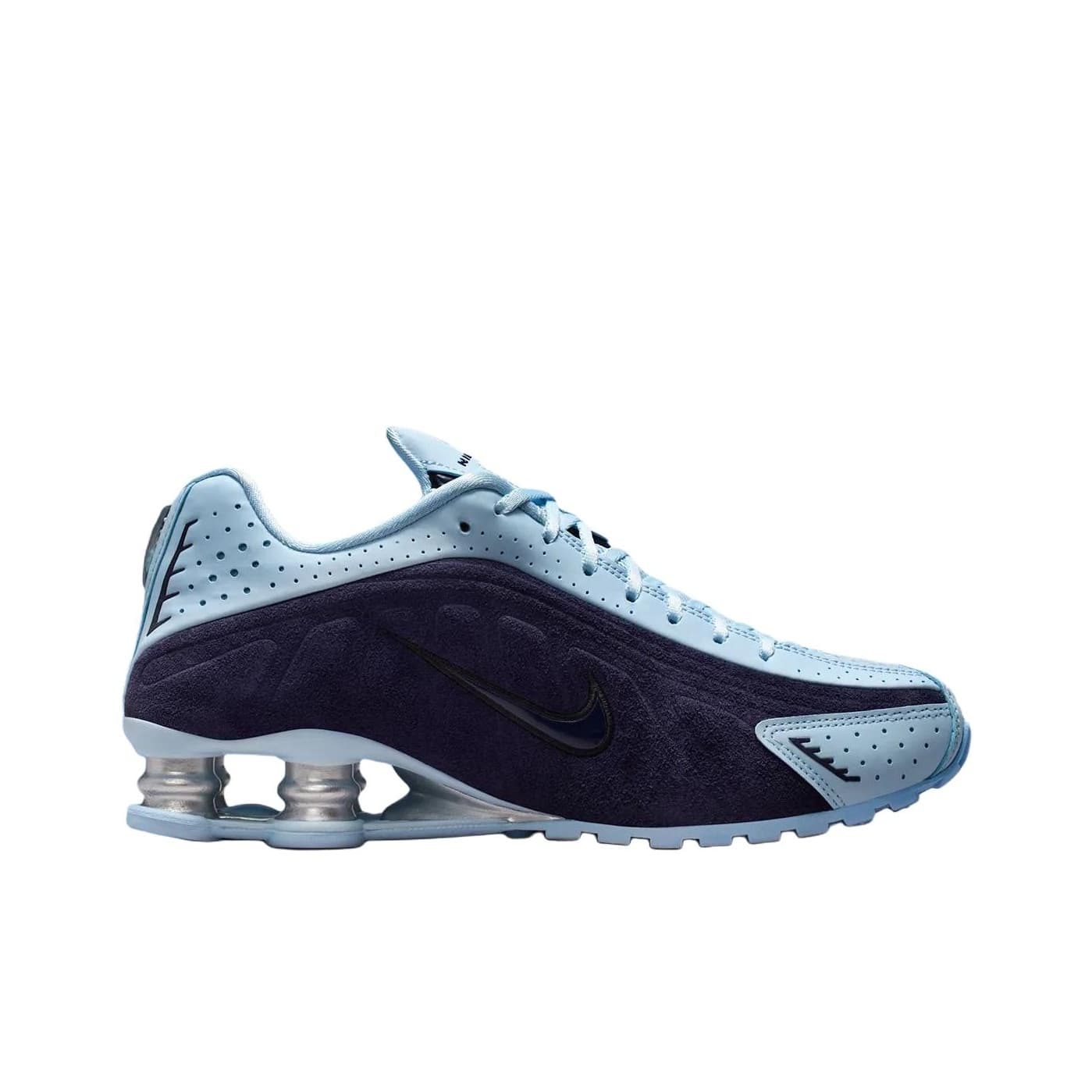 Кроссовки для бега Nike Shox R4 Low Топ Беговые кроссовки Женские Синий - изображение 3