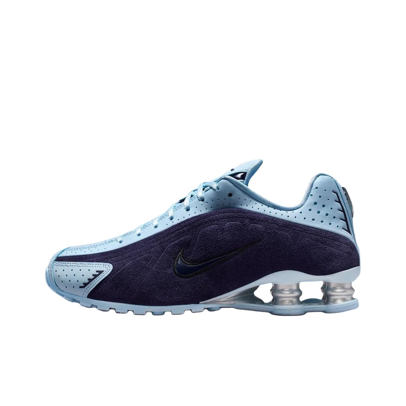 Кроссовки для бега Nike Shox R4 Low Топ Беговые кроссовки Женские Синий - изображение 1