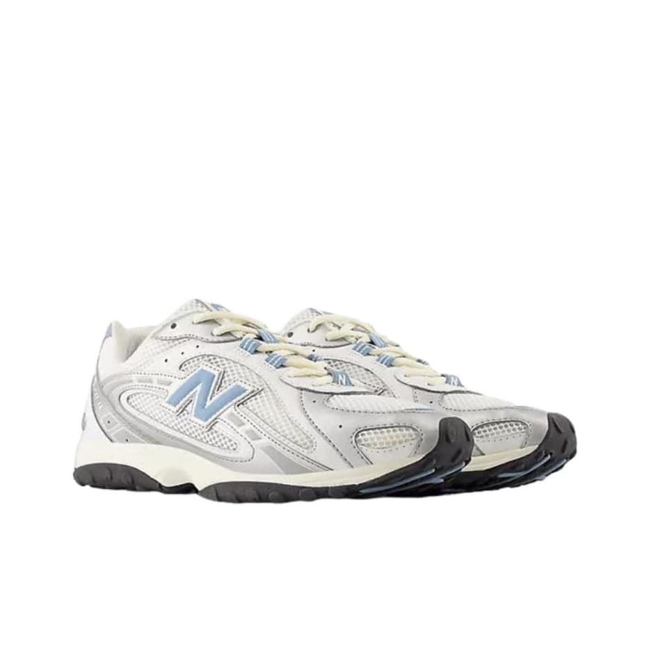 Кроссовки New Balance 204L Поддержка Повседневная Обувь Унисекс Белый Серебряный Синий - изображение 3
