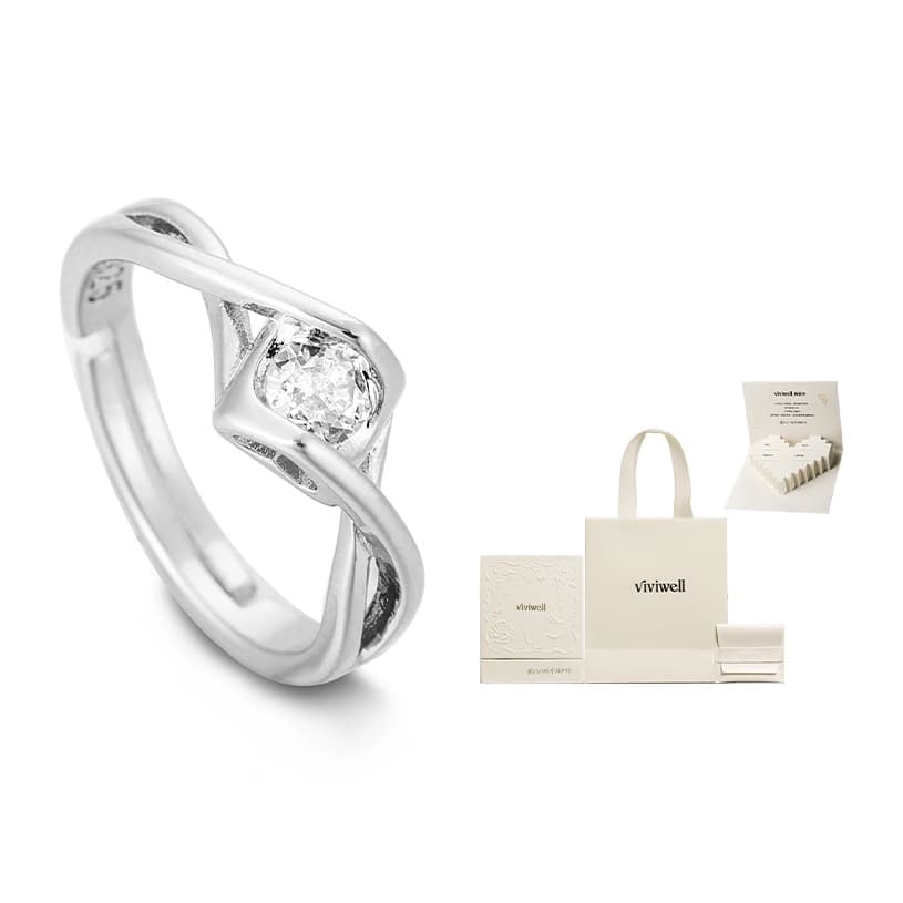 Кольцо VIVIWELL Adjustable Heart Ring - изображение 1