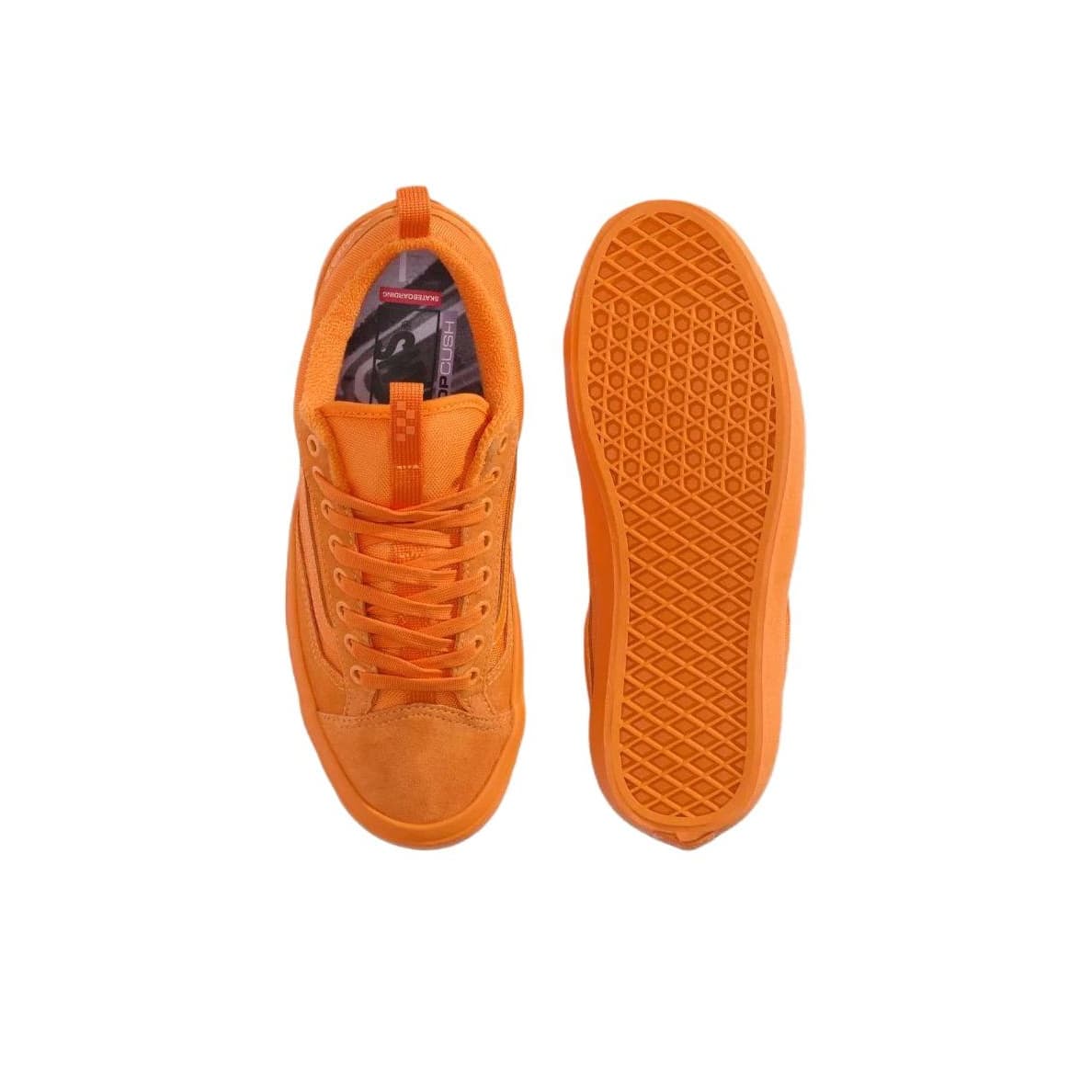 Кроссовки Vans X ATIBA Jefferson Old Skool 36 Скейтборд Кроссовки Мужские Оранжевые - изображение 4