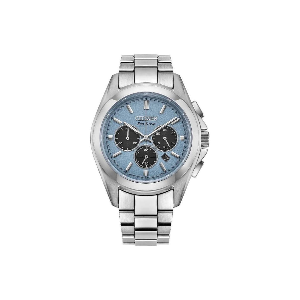 Часы CITIZEN Eco Drive Освежающий вариант кварцевый механизм часы на нержавеющей стале 40,5 мм мужские часы - изображение 1