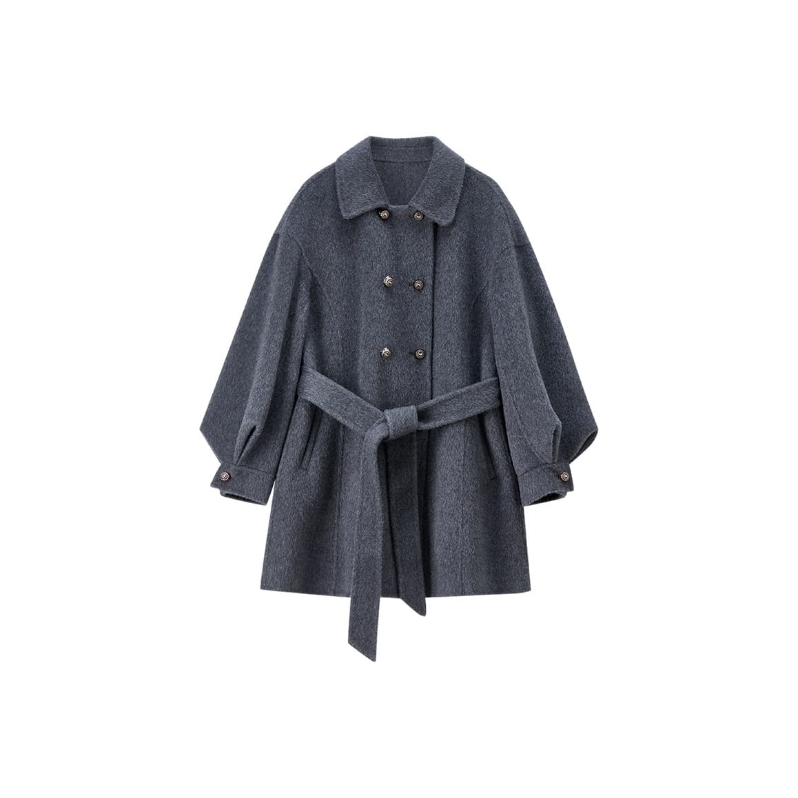 SENTUBILA Dark Gray Women's Coat SENTUBILA Темно-серый женский пальто - изображение 1
