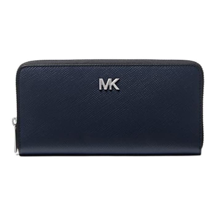 Кошелек MICHAEL KORS Edison Коровья кожа Кошелек Маленький Мужской Морской синий - изображение 1