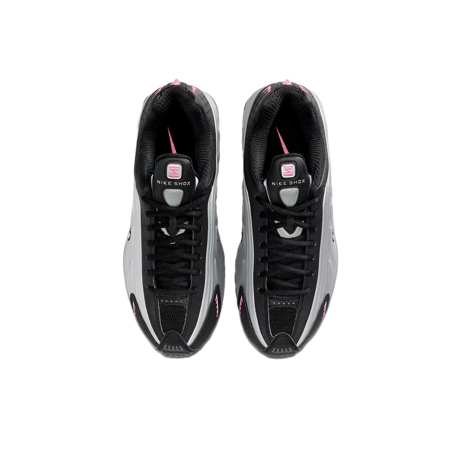 Кроссовки для бега NIKE Shox R4 Дышащий Легкий Low Топ Повседневные кроссовки для бега Женские - изображение 4