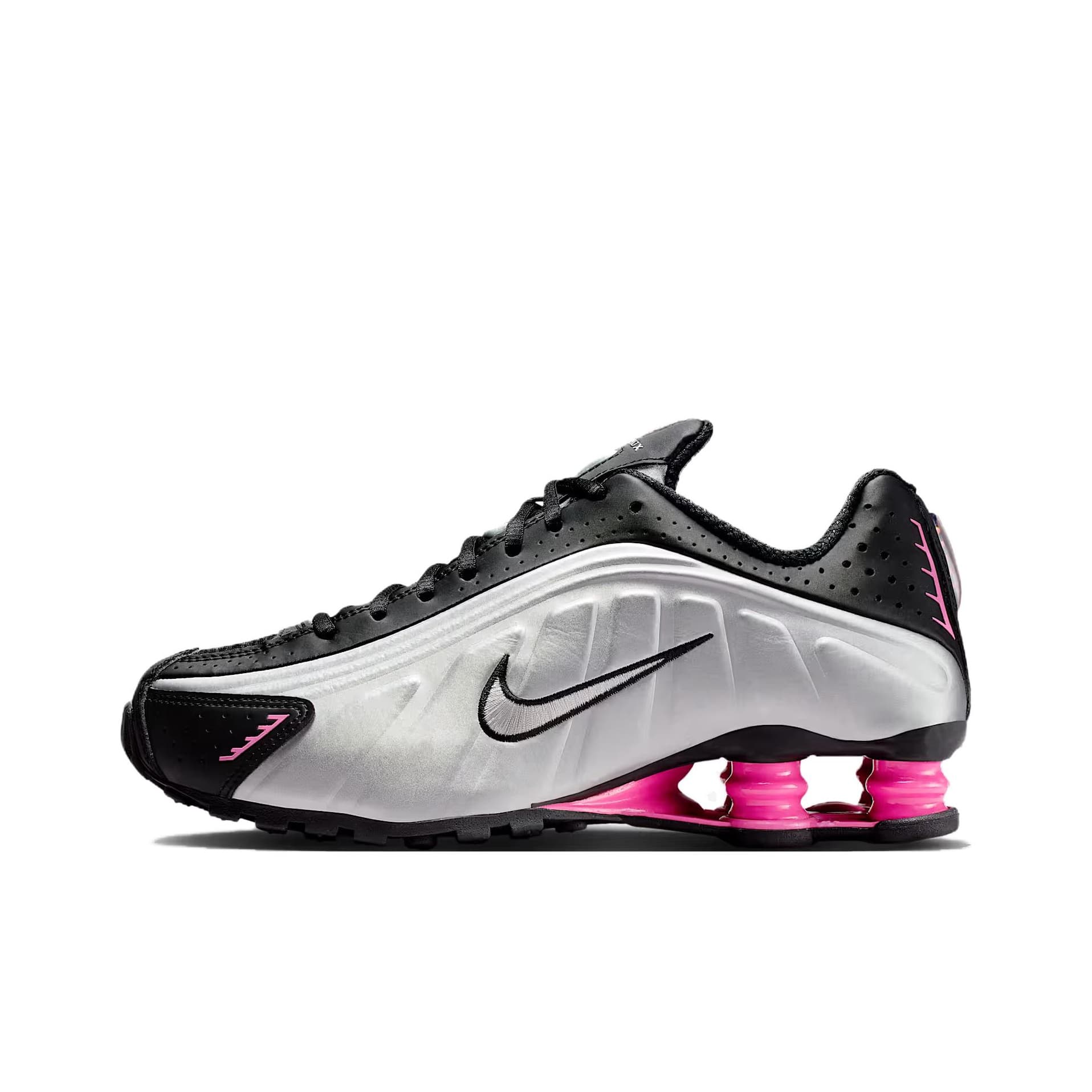 Кроссовки для бега NIKE Shox R4 Дышащий Легкий Low Топ Повседневные кроссовки для бега Женские - изображение 1