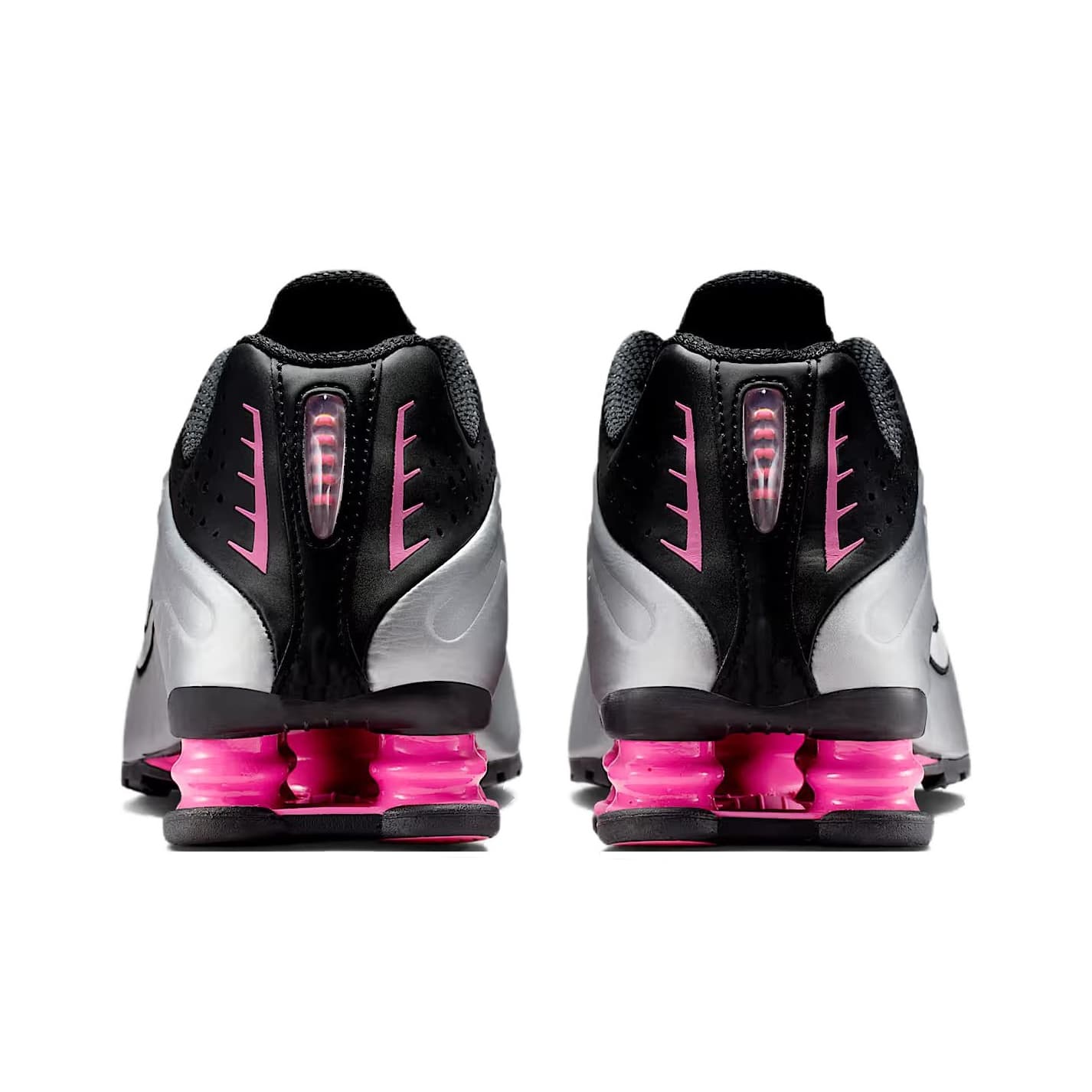 Кроссовки для бега NIKE Shox R4 Дышащий Легкий Low Топ Повседневные кроссовки для бега Женские - изображение 5